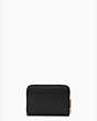 Darcy Small Zip Card Case, Black, Product