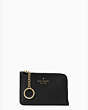 Darcy Medium L Zip Card Holder, Black, Product