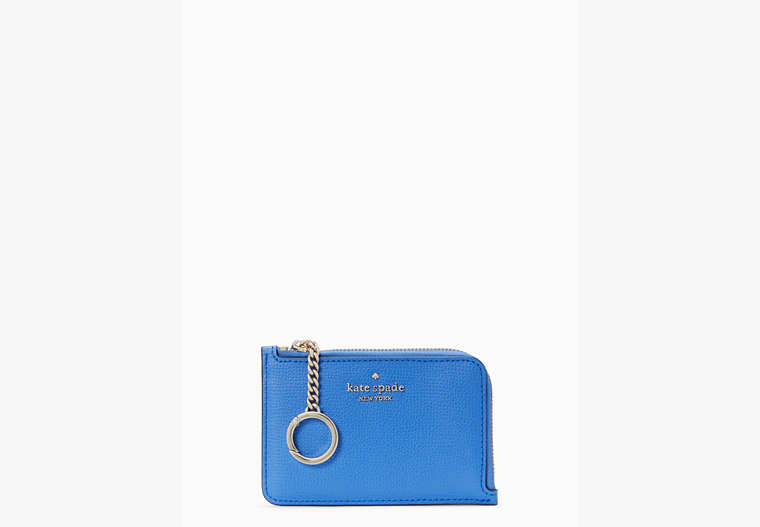 Darcy Medium L Zip Card Holder, Frisbee Blue, Product image number 0
