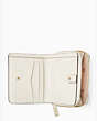 Staci Small Zip Around Wallet, Parchment, Product
