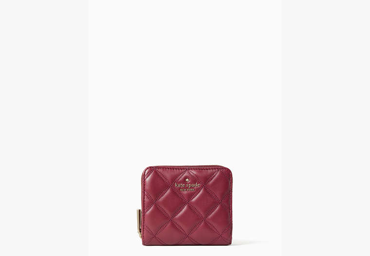 Natalia Small Zip Around Wallet, Blackberry Preserve, Product image number 0