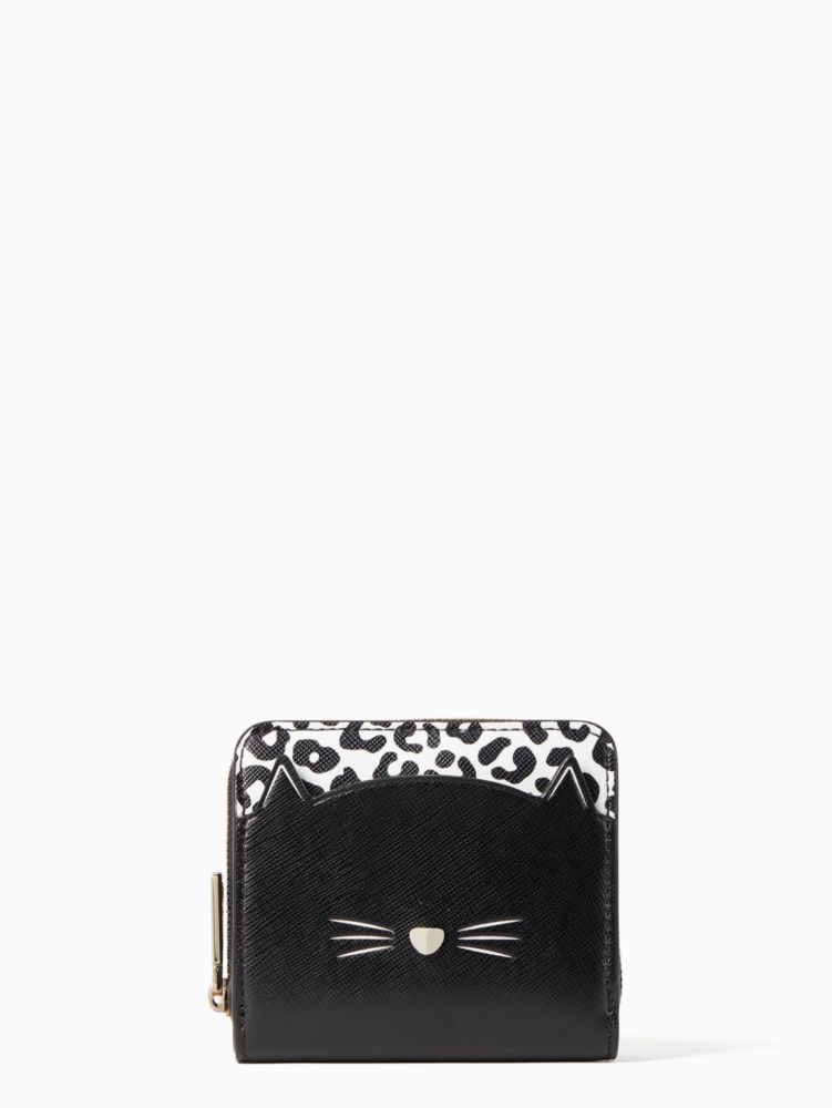 Meow Cat Small Zip Around Wallet Kate Spade Surprise
