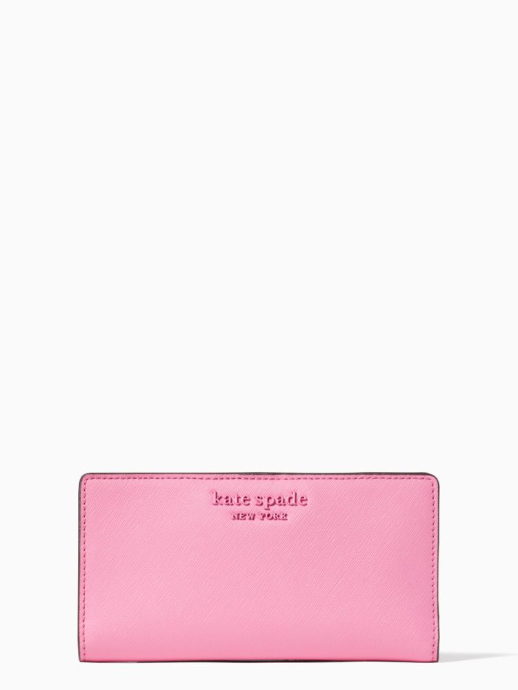 cameron large slim bifold wallet by kate spade new york non-hover view