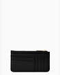 Natalia Large Slim Card Holder, Black, Product