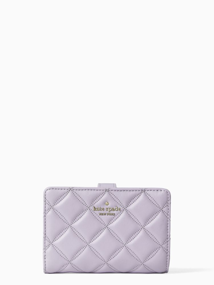 Natalia Medium Compact Bifold Wallet, Lilac Frost, ProductTile