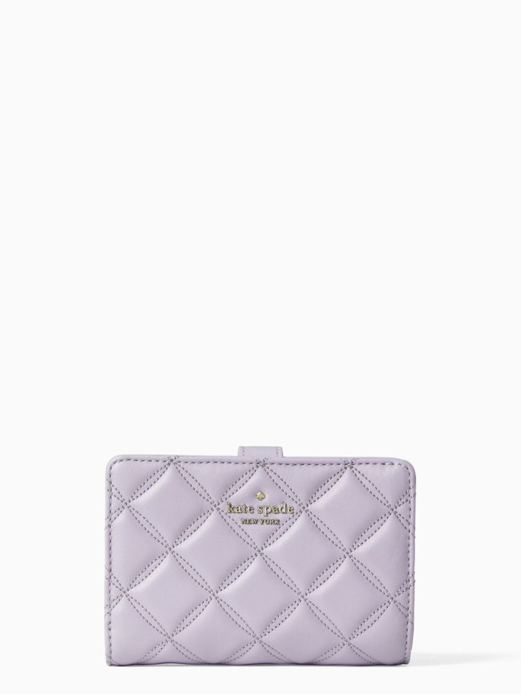 Natalia Medium Compact Bifold Wallet, Lilac Frost, Product