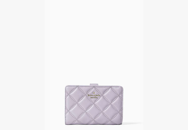 Natalia Medium Compact Bifold Wallet, Lilac Frost, Product