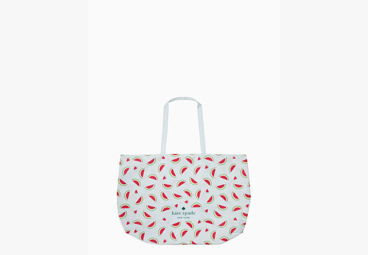 Watermelon Canvas Tote, Multi, Product image number 0