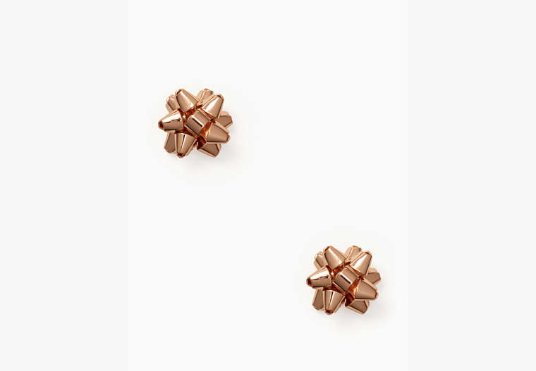 Bourgeois Bow Studs, Rose Gold, Product image number 0